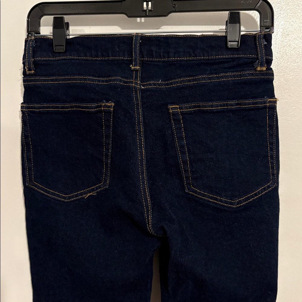Witty Fox Dark Wash Mid Rise Straight Leg Jeans 5 / 27 - Picture 5 of 10